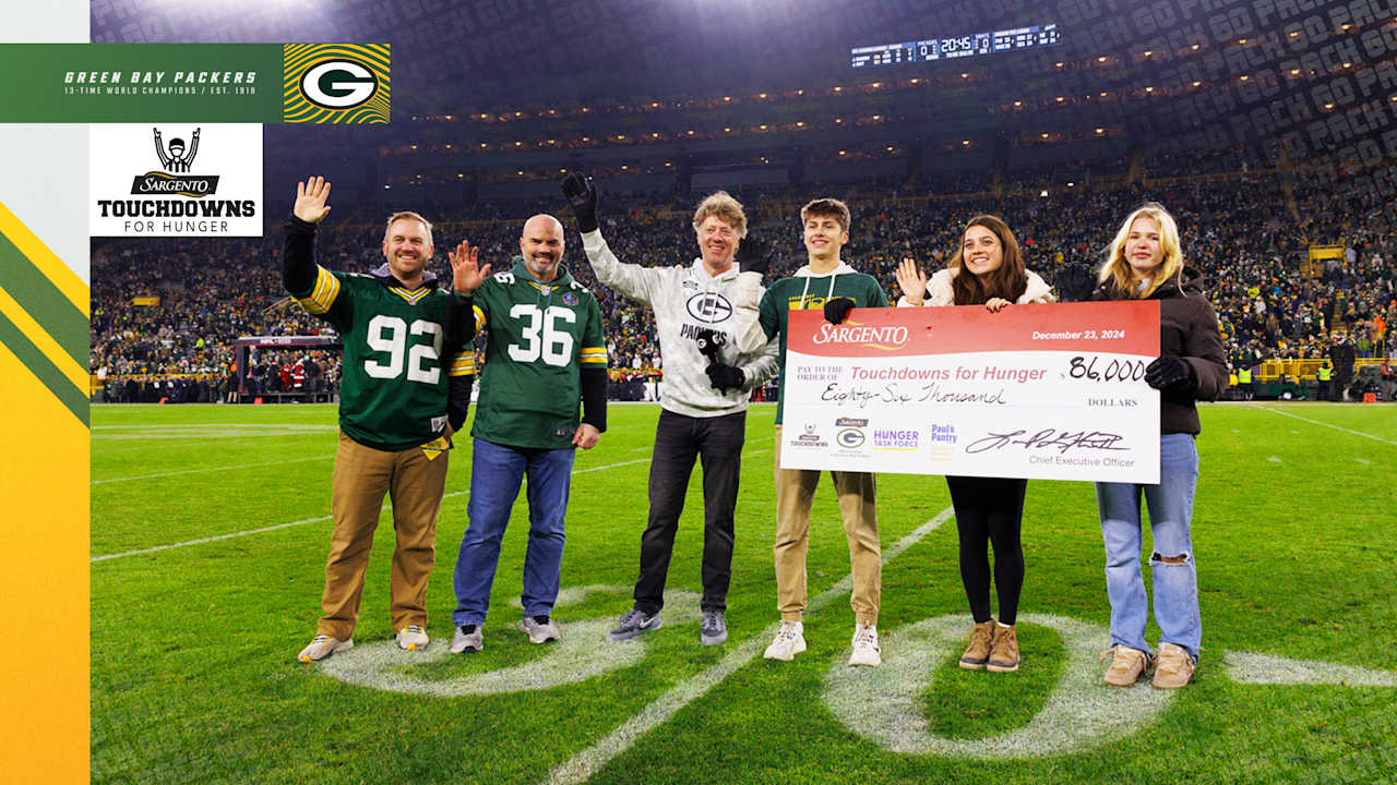 Packers, Sargento Foods continue ‘Touchdowns for Hunger’ during playoffs for Wisconsin Hunger Relief