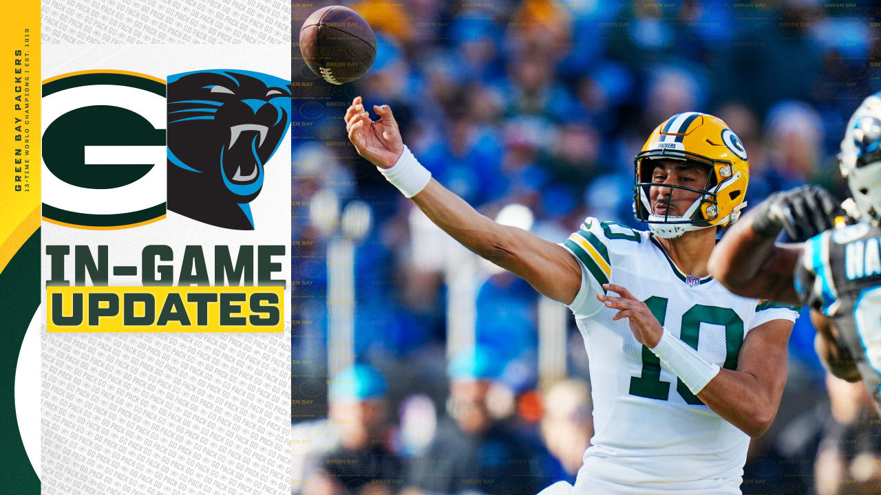 Packers lead Panthers 23-10 at halftime