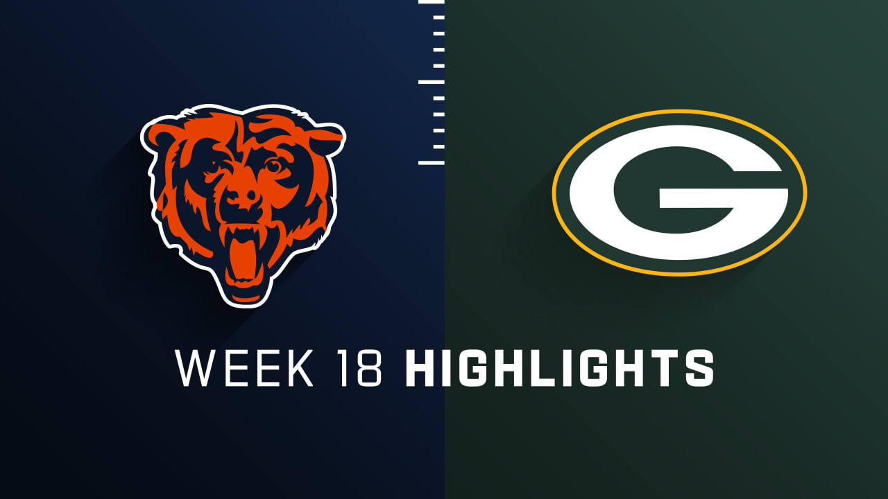 Game Highlights Packers vs. Bears Week 18