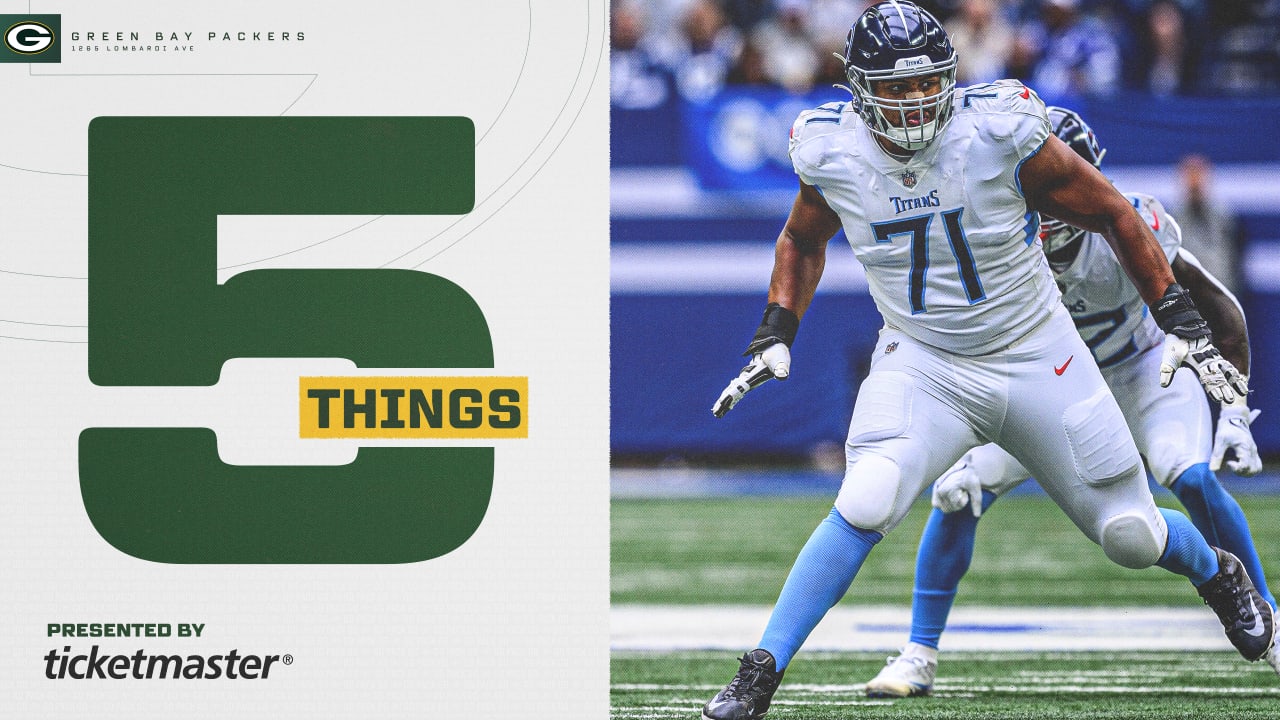 5 điều cần biết về Packers T Andre Dillard mới