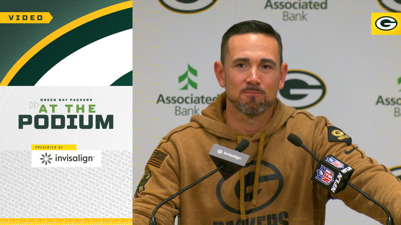 Matt LaFleur: 'I Think That We Have A Really Resilient Locker Room'