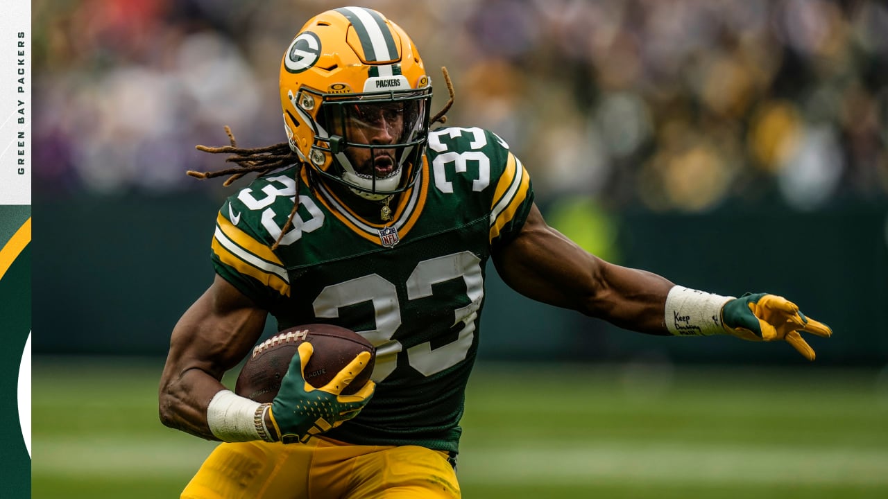 Les Packers libèrent le RB Aaron Jones