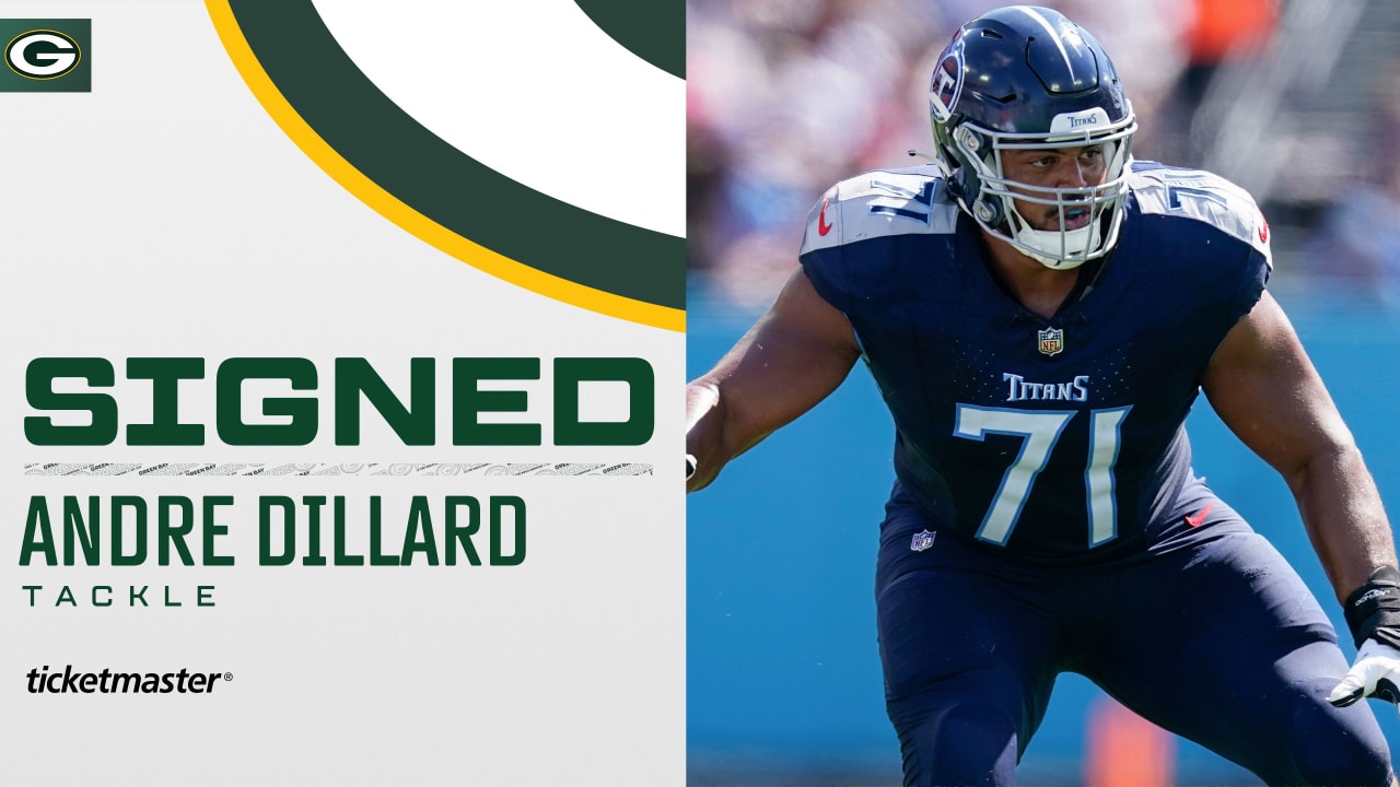 Packers sign T Andre Dillard