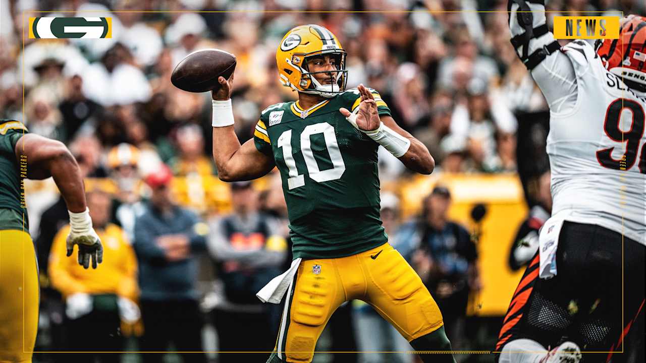 Here's a crazy stat from Packers-Bengals in Week 6