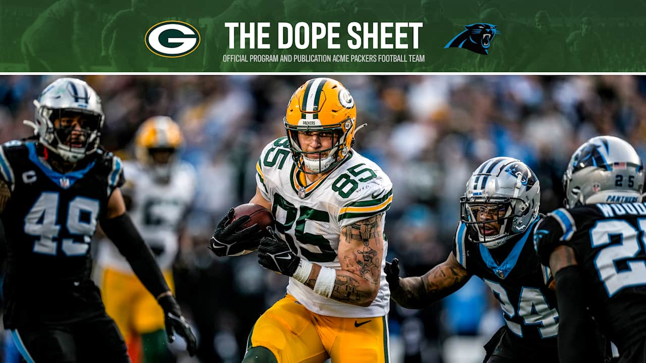 Packers Host Panthers Thursday Night: North Carolina Ties - BVM Sports