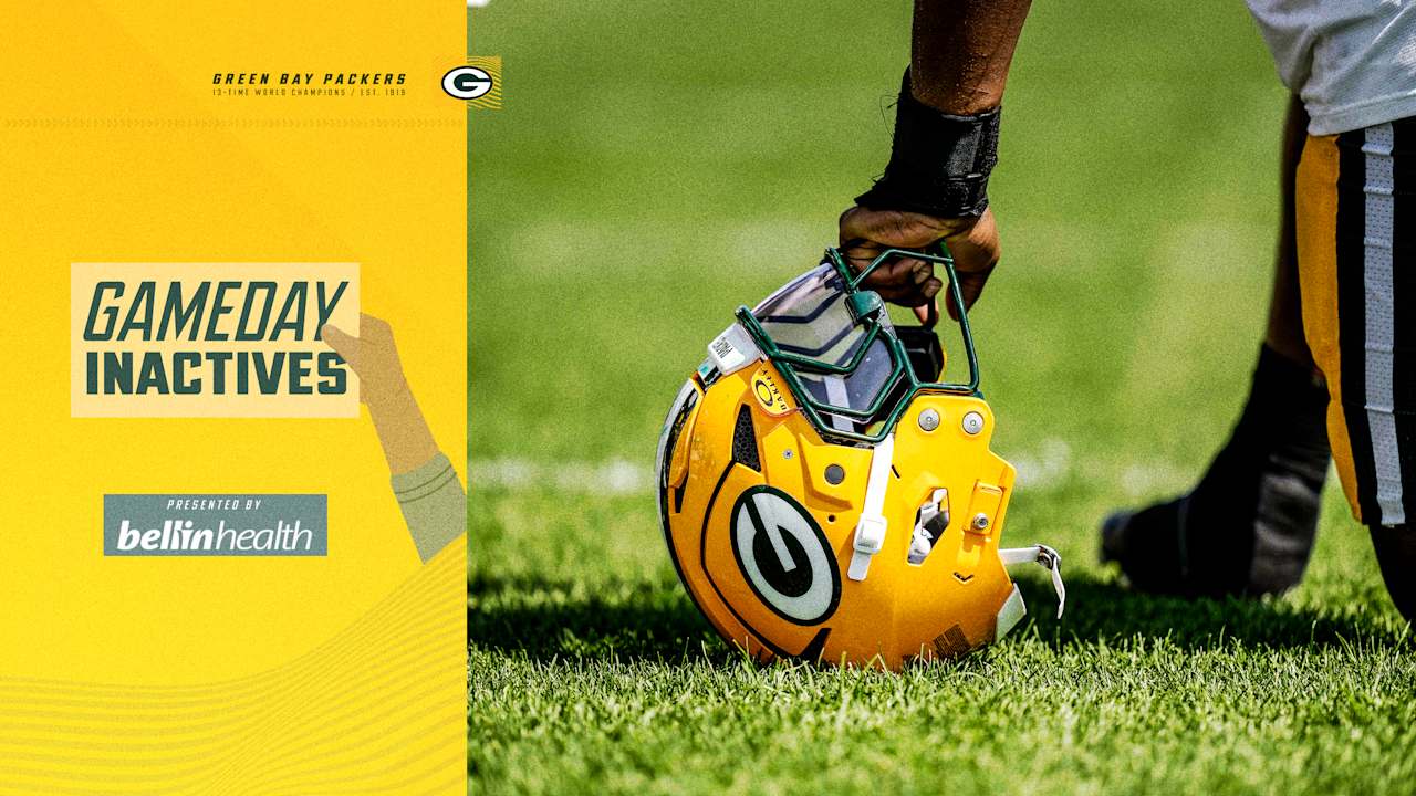 PackersLions inactives  Week 14  Packerscom