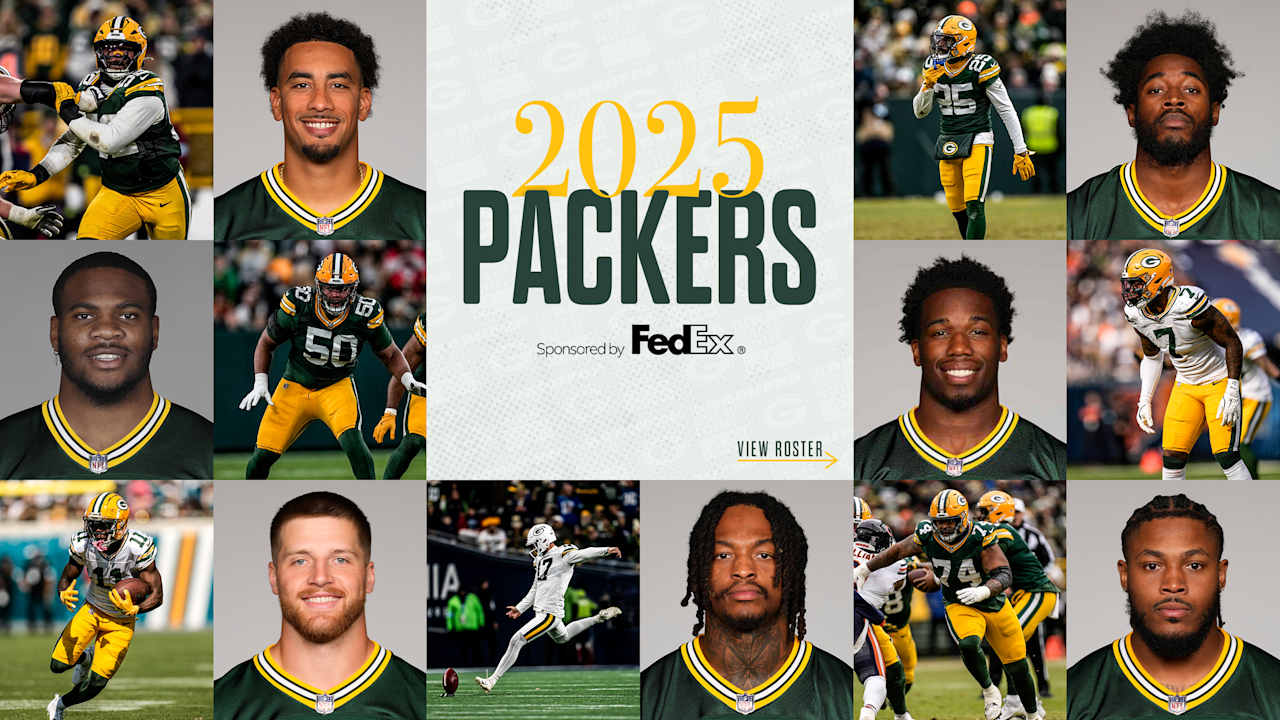Packers 2025 roster in photos