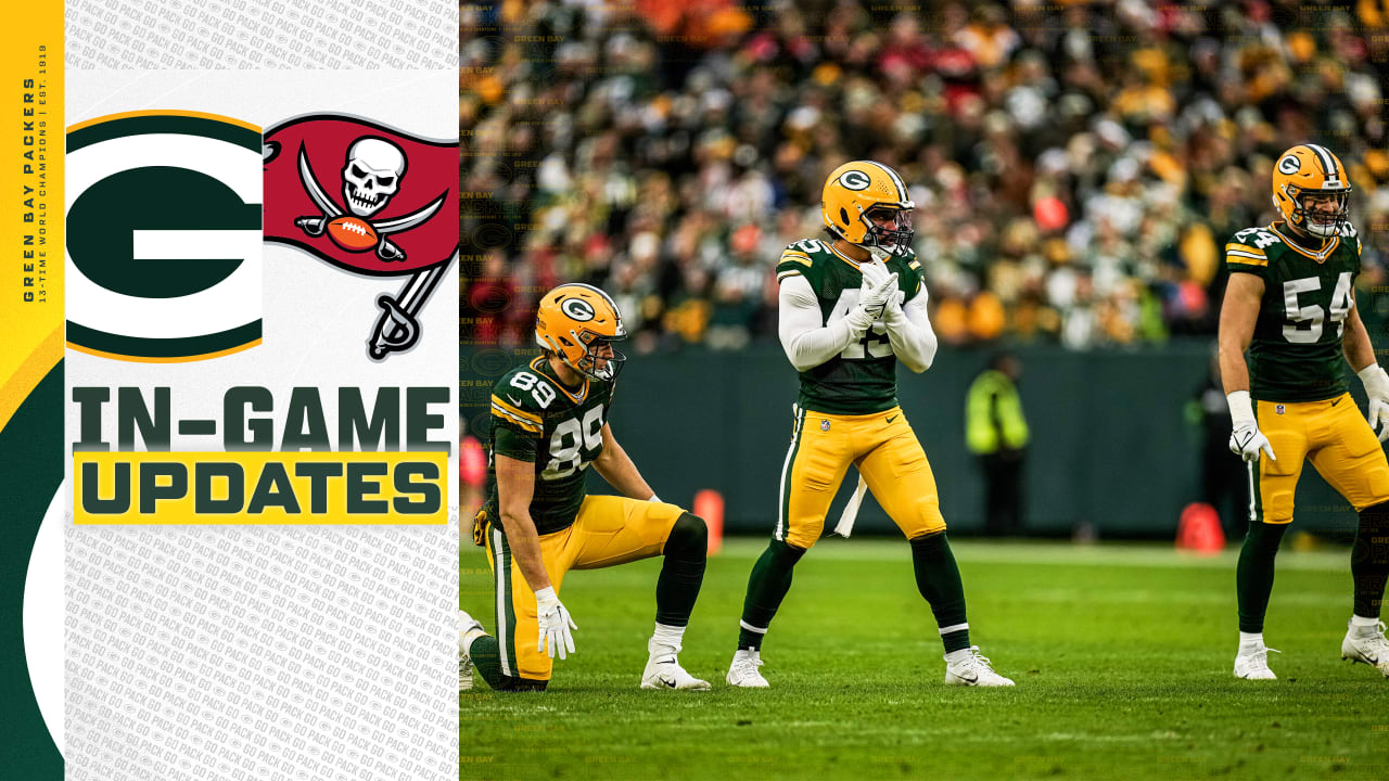 Packers fall to Buccaneers, 34-20