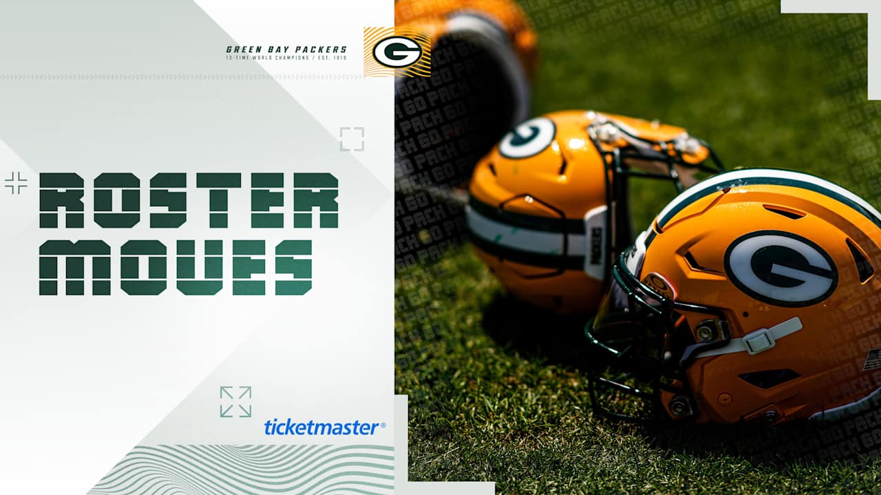 Packers announce roster moves Oct. 21, 2024