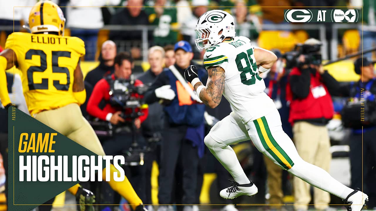 Tucker Kraft's career-high 143-yard day | Packers vs. Steelers