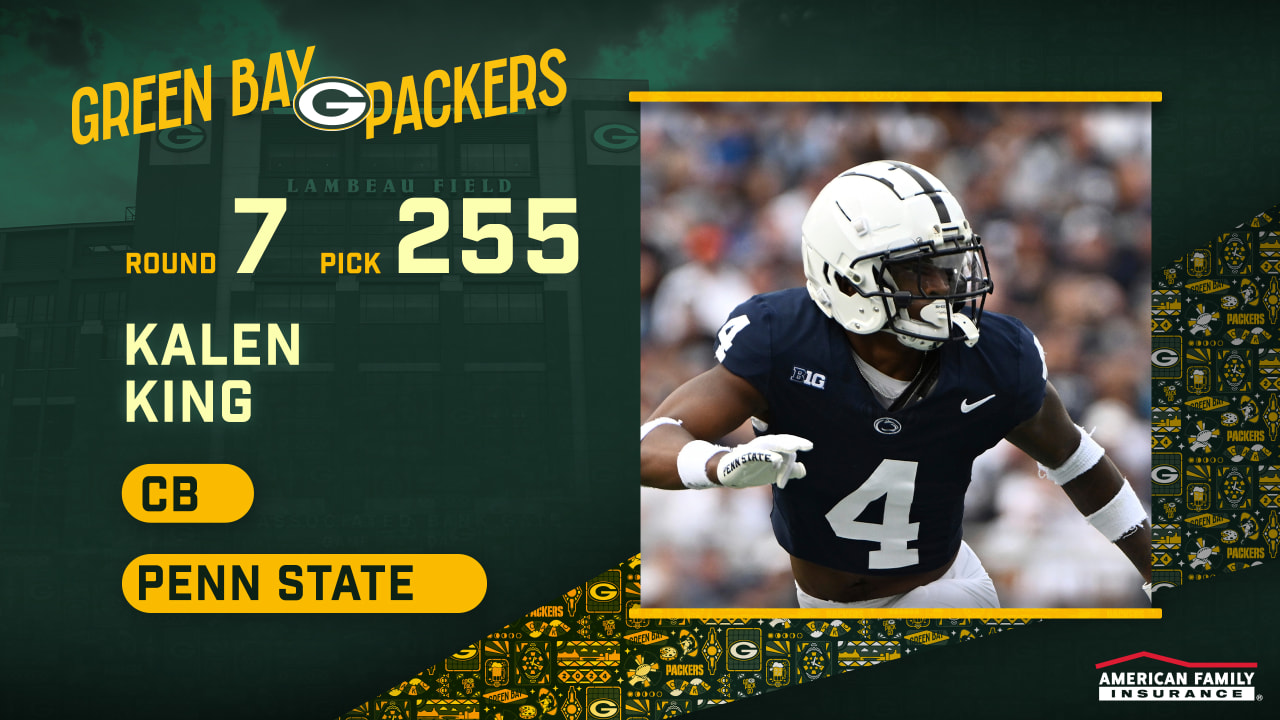 2024 NFL Draft: Packers select Penn State CB Kalen King in 7th round, No. 255 overall