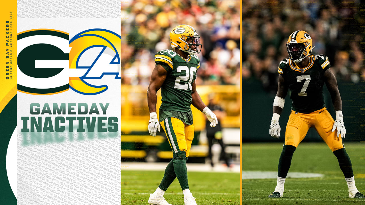 S Rudy Ford, LB Quay Walker both out for Green Bay | Packers-Rams inactives