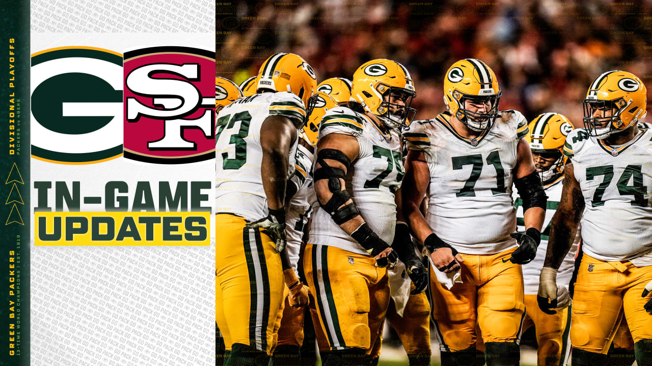 Packers fall to 49ers, 24-21, in NFC Divisional playoff