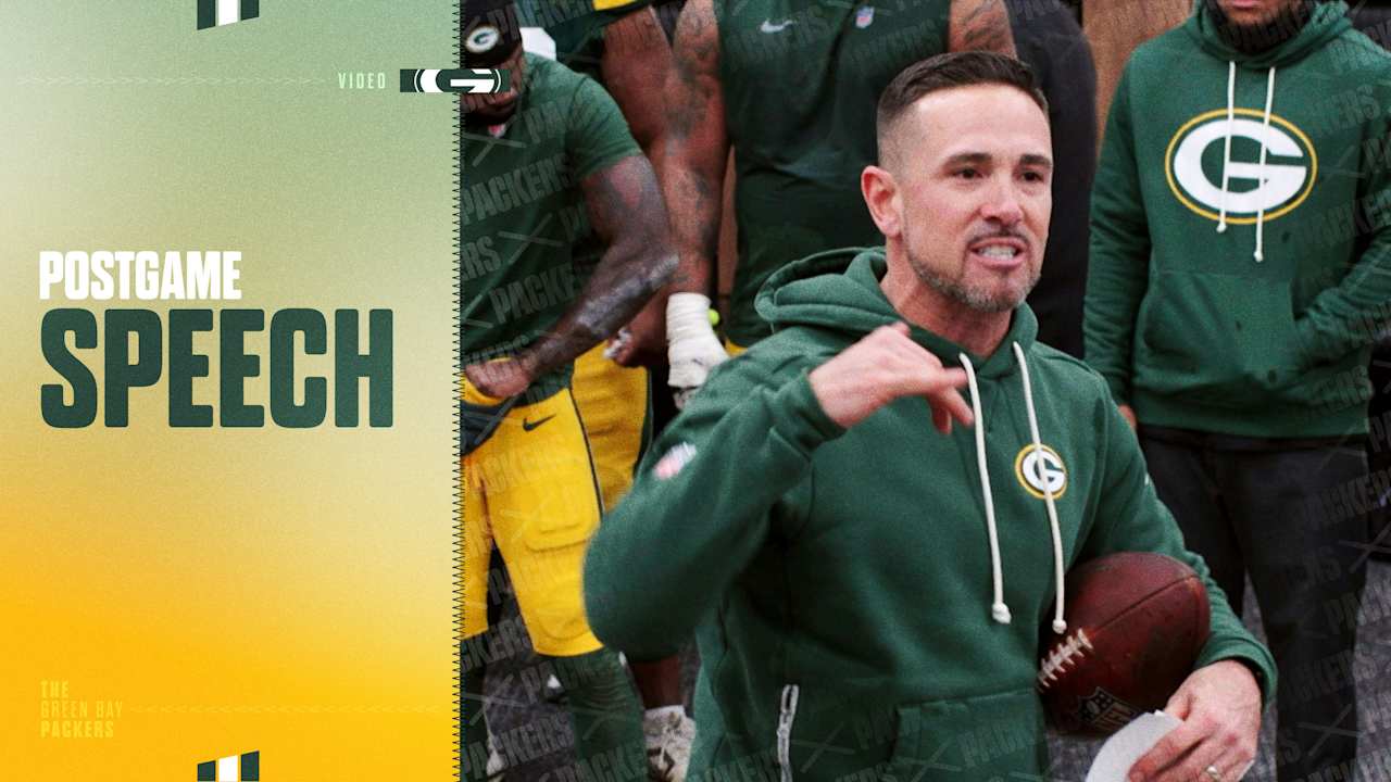 Postgame Speech: Packers celebrate win over Bears