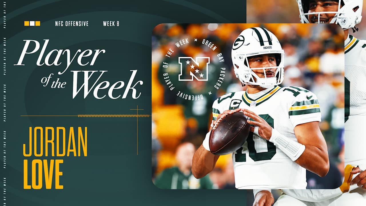 Packers QB Jordan Love named NFC Offensive Player of the Week