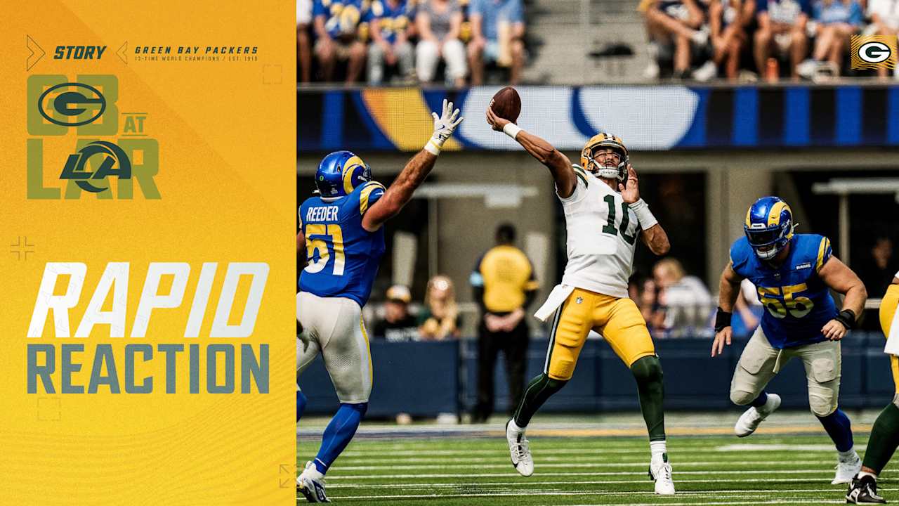 Rapid reaction: Packers QB Jordan Love showing 'superpower' that can't be taught