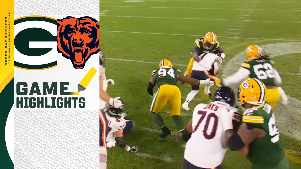 Quay Walker sacks Justin Fields on third down Packers vs. Bears
