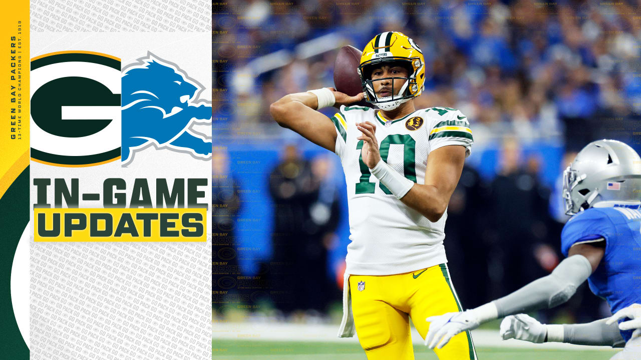 Packers lead Lions 23-6 at halftime