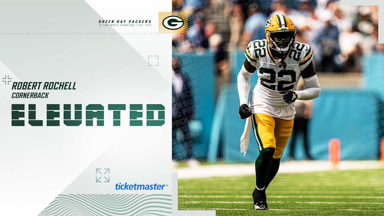 Packers elevate CB Robert Rochell for gameday | Week 8 