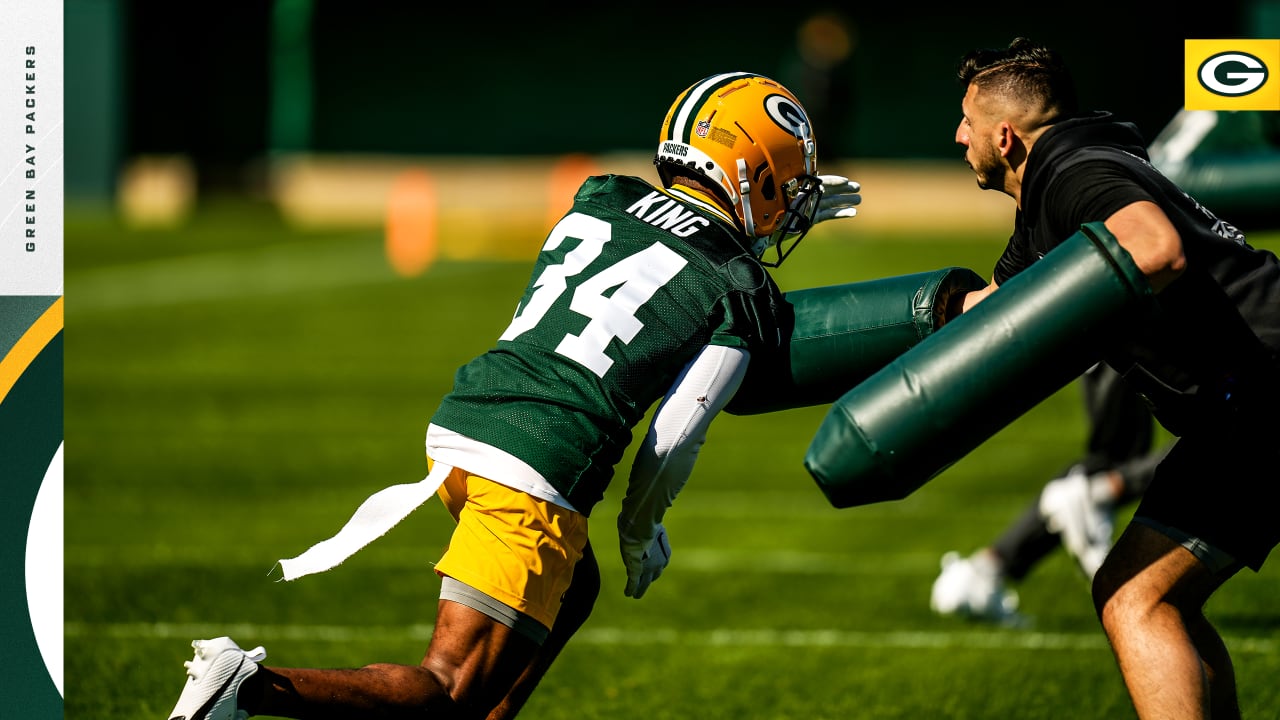 Green Bay Packers rookie Kalen King shifts focus to NFL career with positive mindset