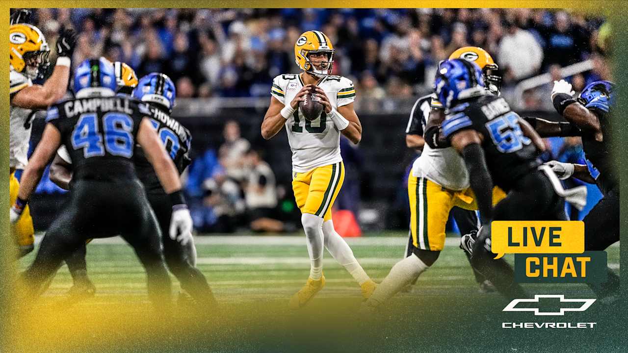 Live Chat: Packers vs. Lions | Week 7