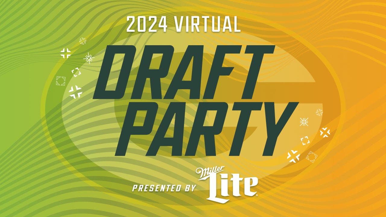 Packers Virtual Draft Party, Presented by Miller Lite, Set for April 24