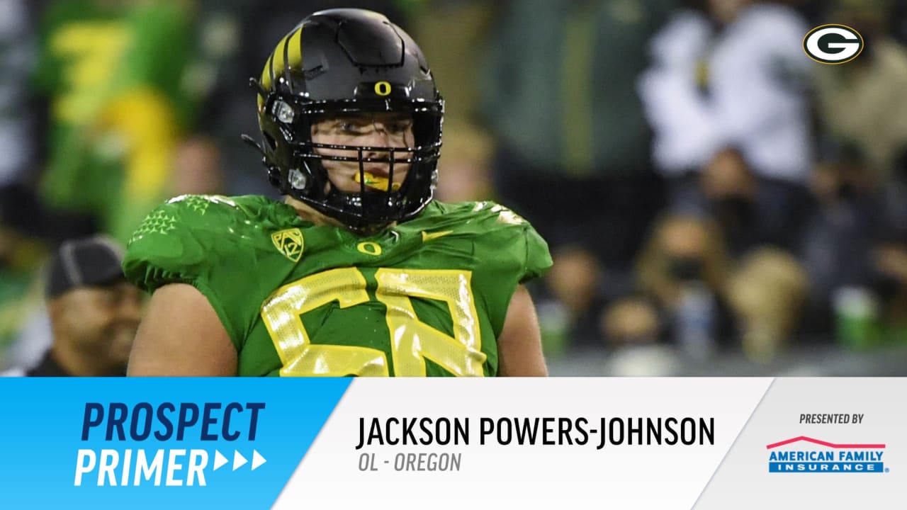 Prospect Primer: Jackson Powers-Johnson, OL, Oregon