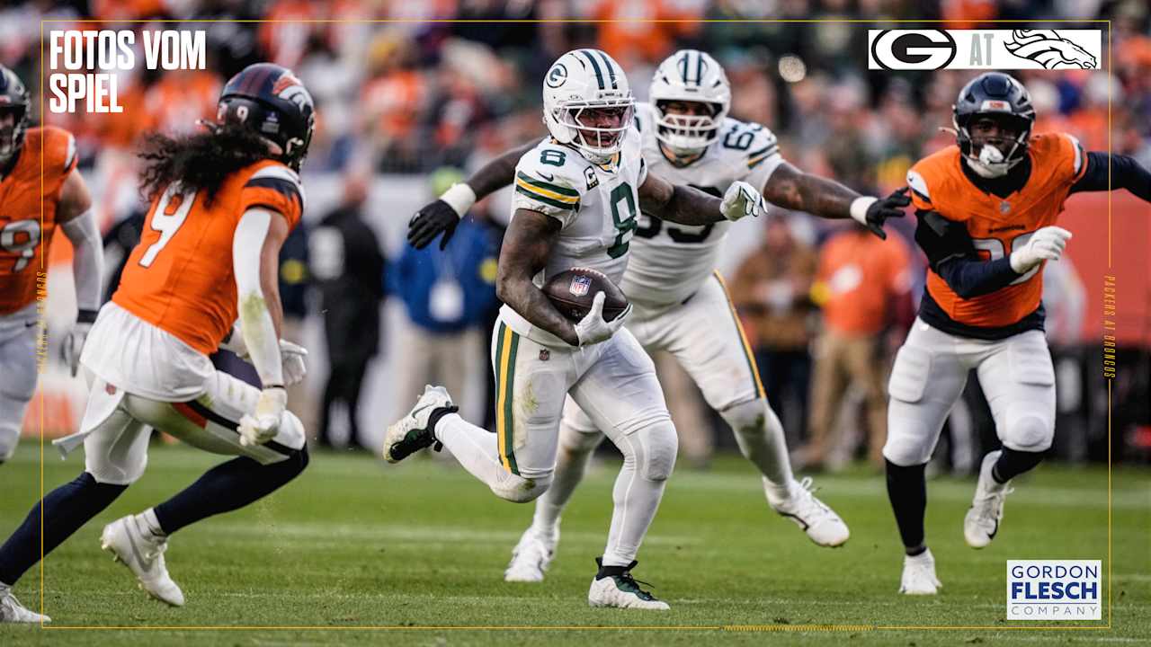 Fotos vom Spiel: Packers vs. Broncos