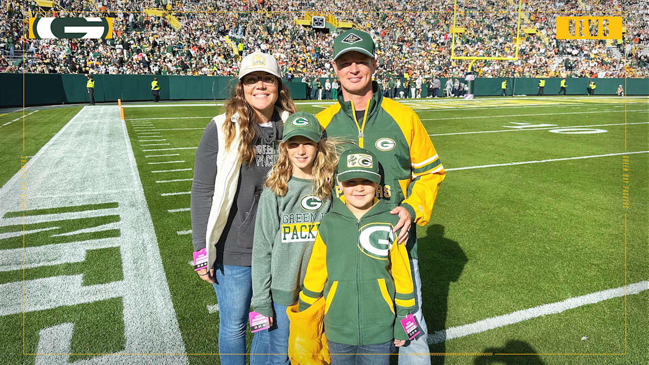 Packers salute U.S. Air Force veteran Dillon Grove for 'Operation Fan Mail'