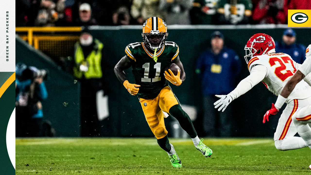 Receiver Jayden Reed on verge of Packers' rookie record
