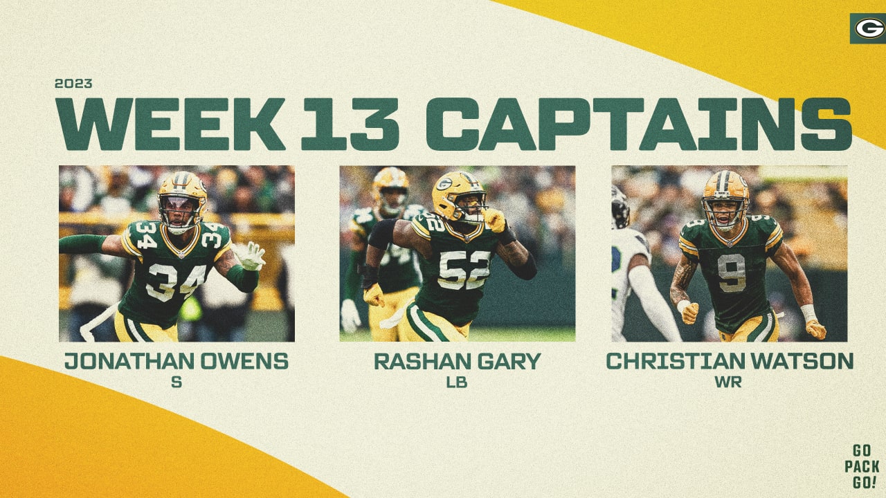 Packers Pick Captains For Sunday Night Football Matchup Vs. Chiefs