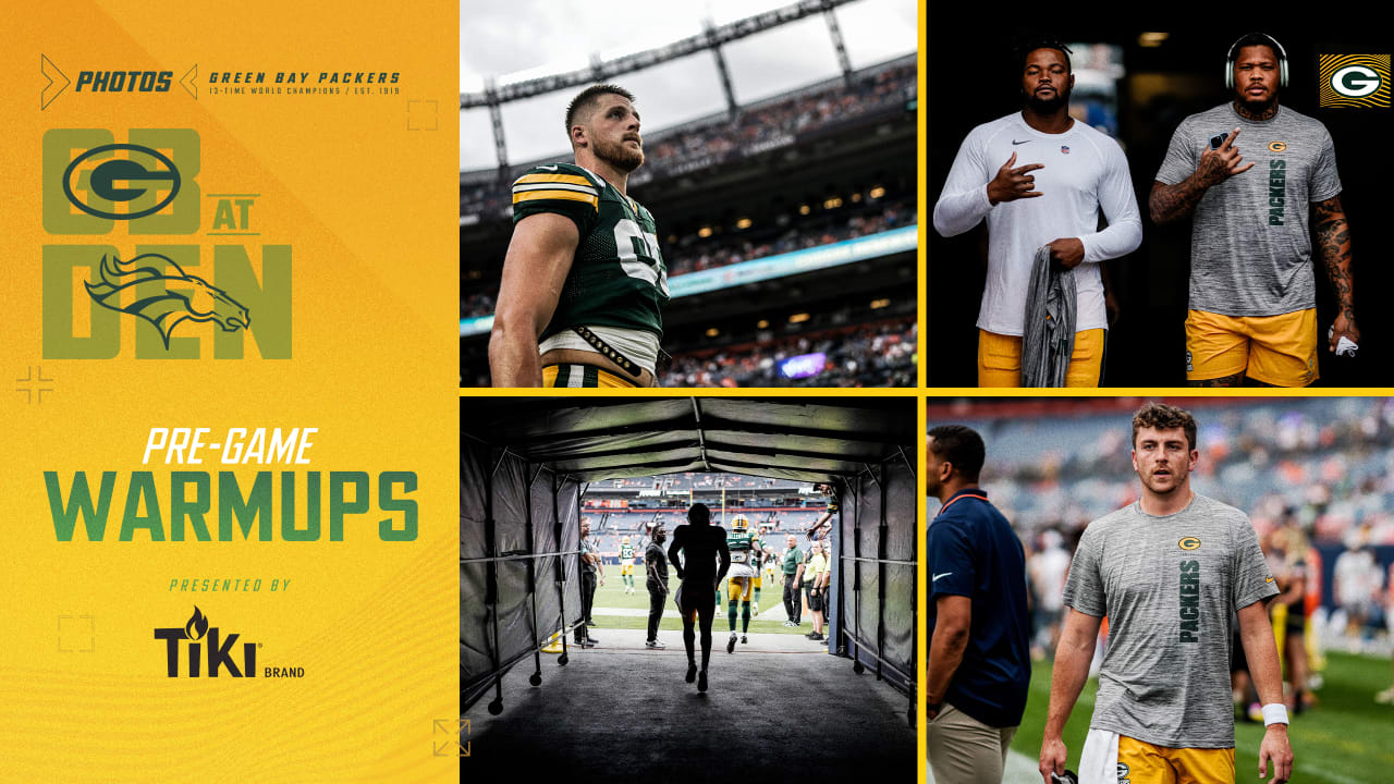 Best photos from PackersBroncos pregame warmups Preseason Week 2