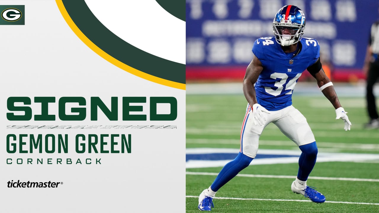 Packers sign CB Gemon Green