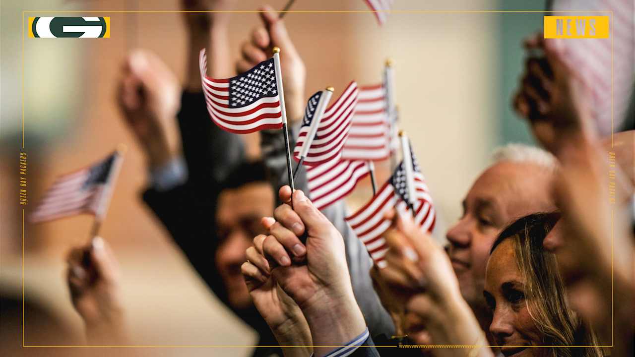 Lambeau Field hosts naturalization ceremony, welcoming new U.S. citizens  www.packers.com