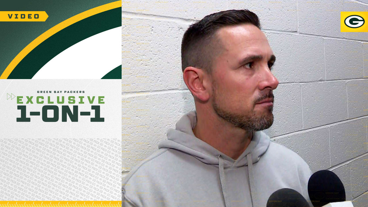 Matt LaFleur 1on1 after Packers' loss to Steelers
