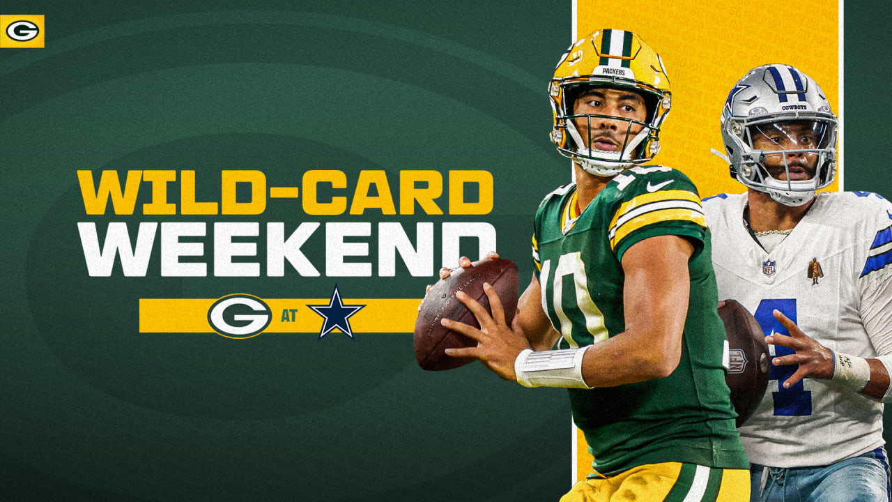 Packers play at Dallas in NFC Wild Card round on Sunday, Jan. 14, at 3