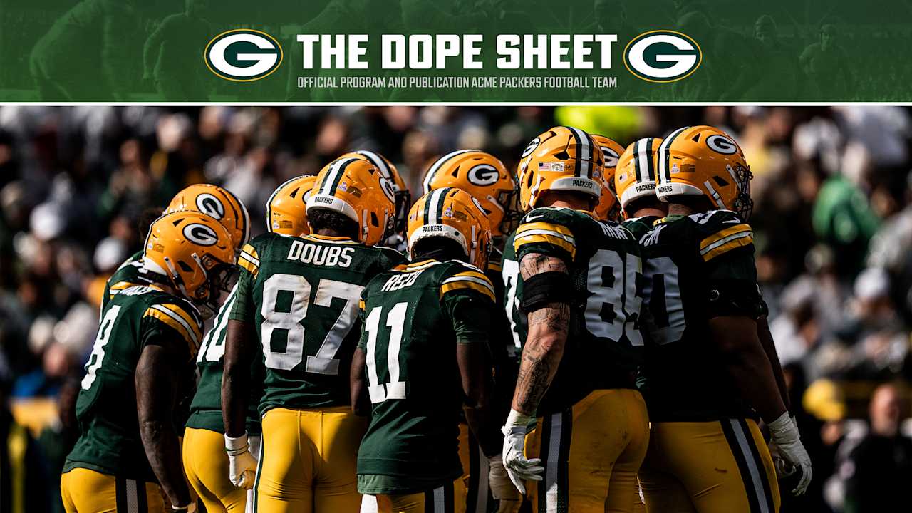 Dope Sheet: Packers Head Into The Bye