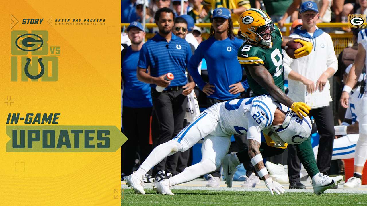 Packers lead 10-0 against Colts after the first quarter