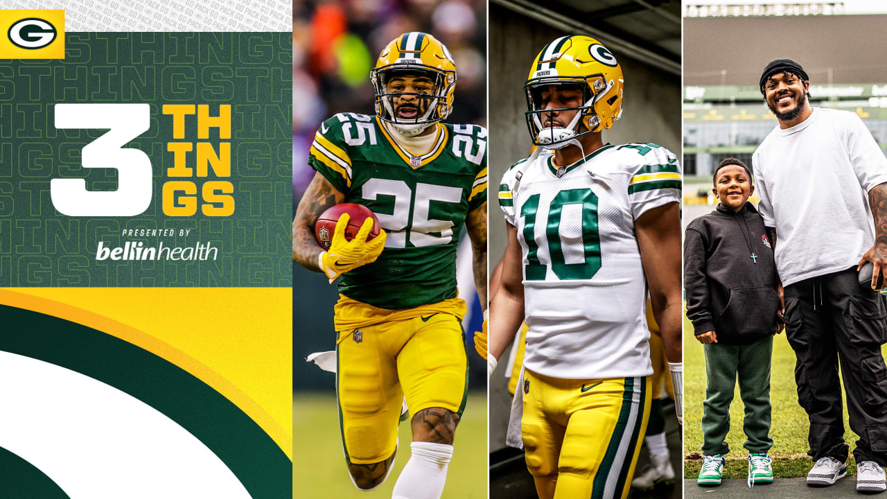 Three Things Kickoff changes, promising Packers and Josh Jacobs