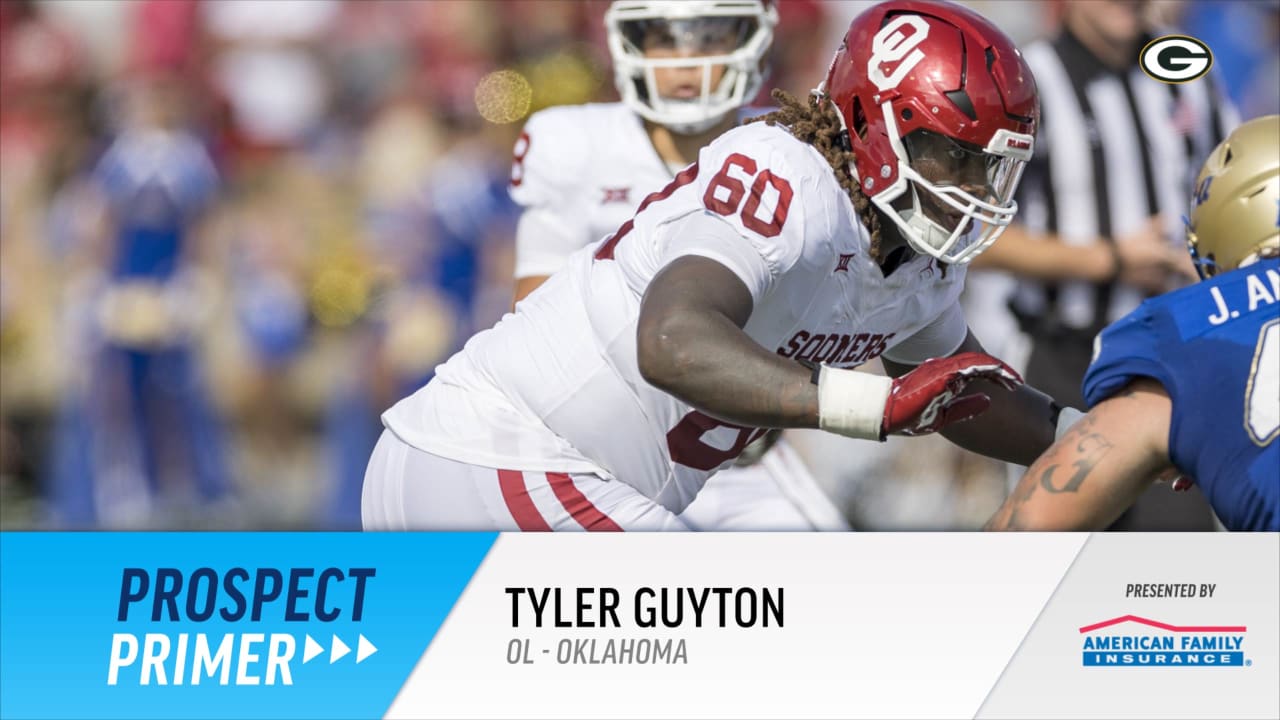 First-round offensive tackle prospect Tyler Guyton makes pre-draft