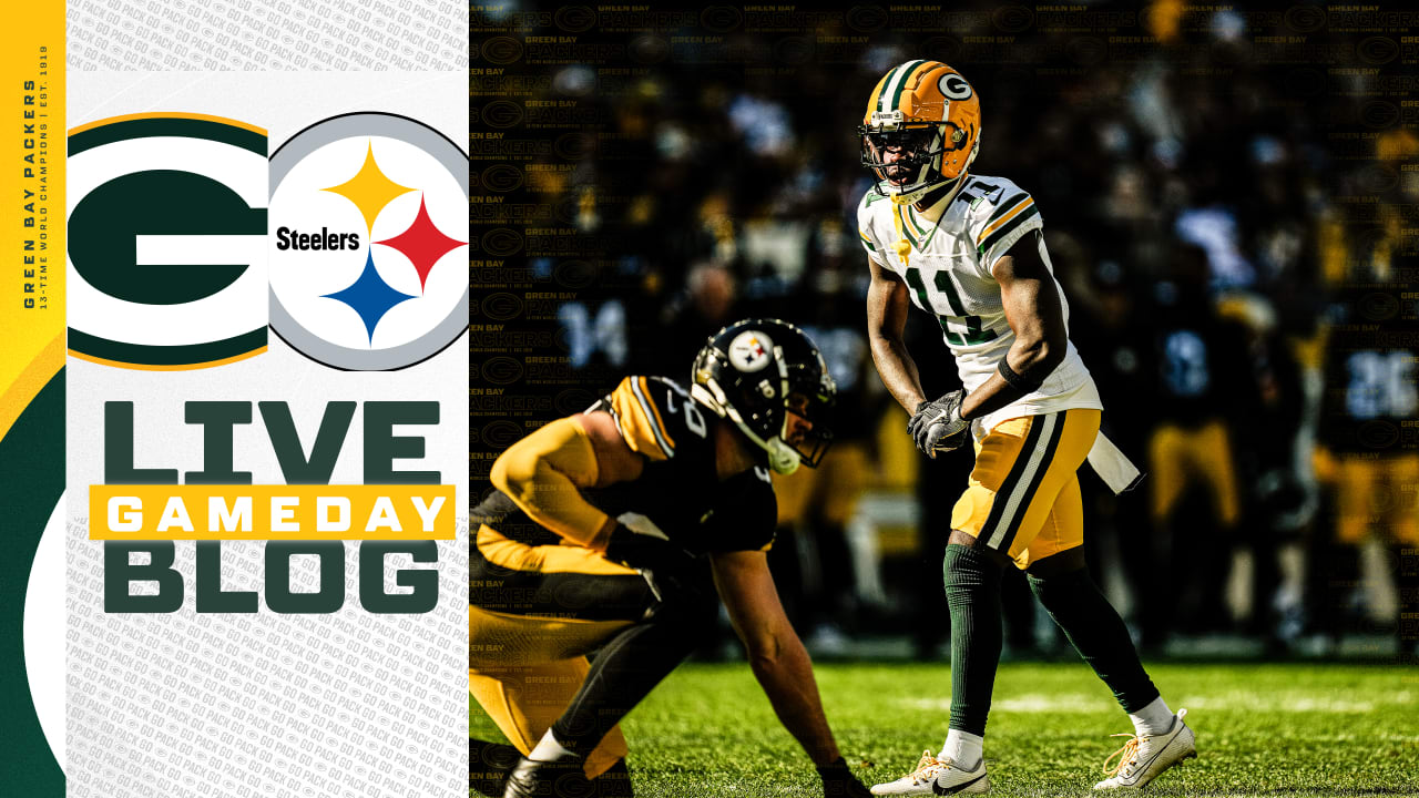 Live Blog Packers vs. Steelers Week 10