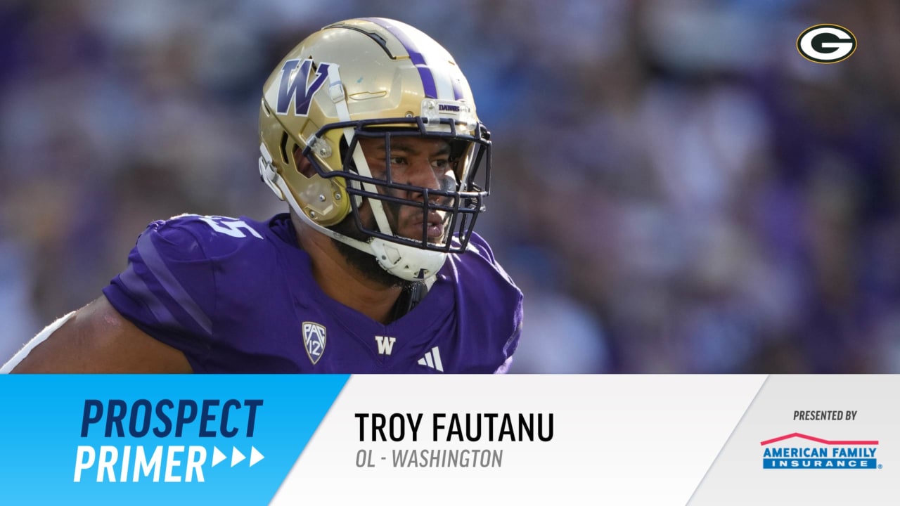 Prospect Primer: Troy Fautanu, OT, Washington