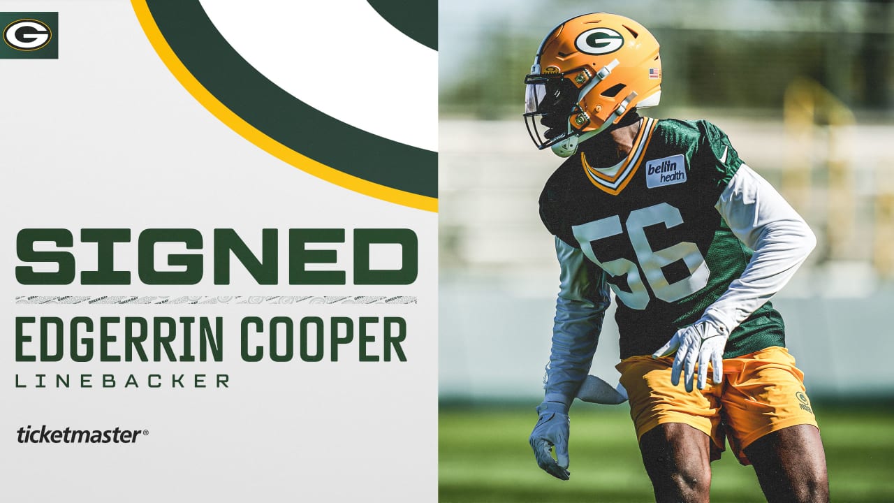 Packers sign linebacker Edgerrin Cooper