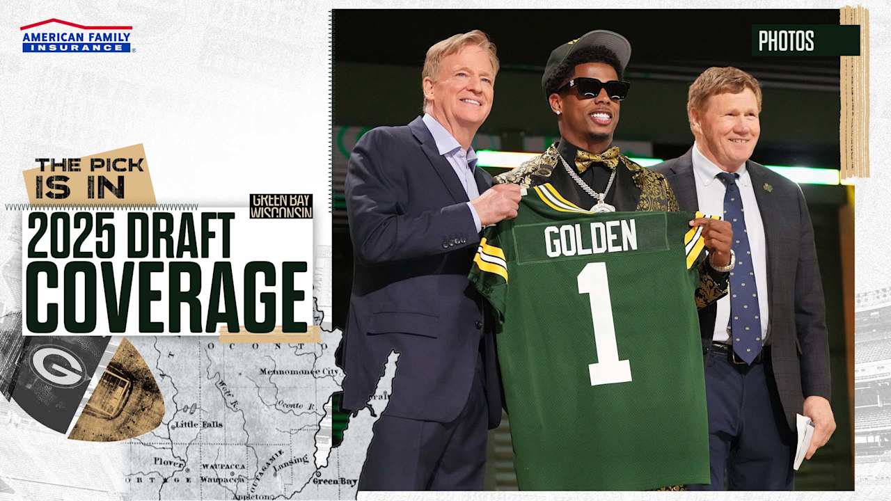 Photos: Packers select WR Matthew Golden