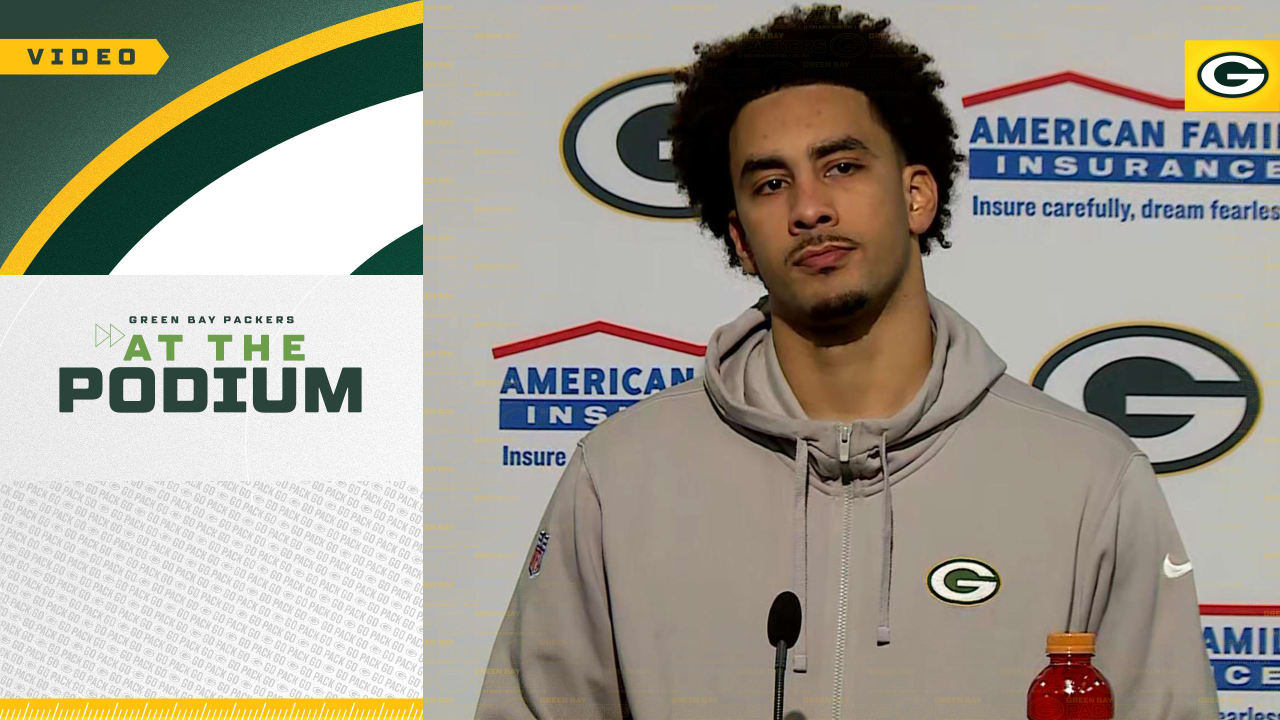 Jordan Love: 'It will sting for a while'