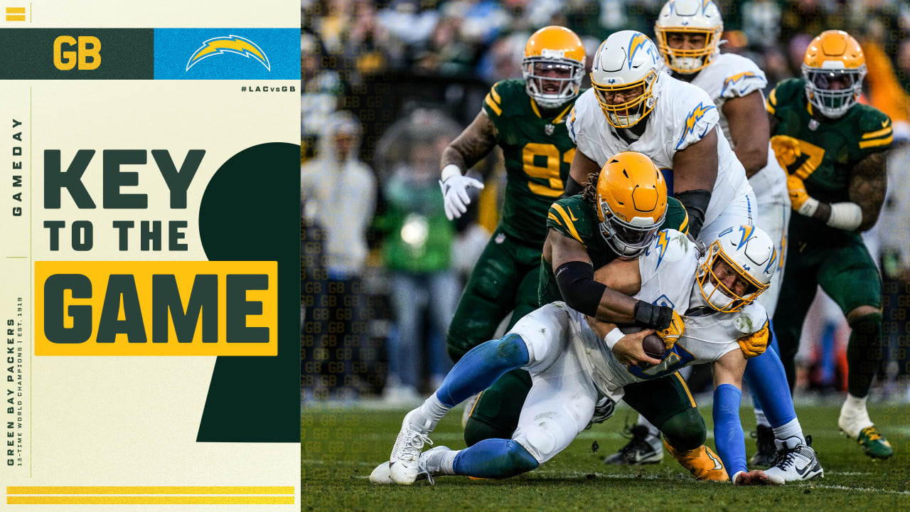Key to the game: Packers' aggressive pursuit slams door on Chargers