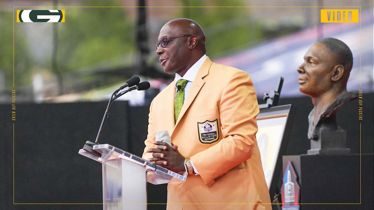 Former Packers WR Sterling Sharpe's full Pro Football Hall of Fame speech
