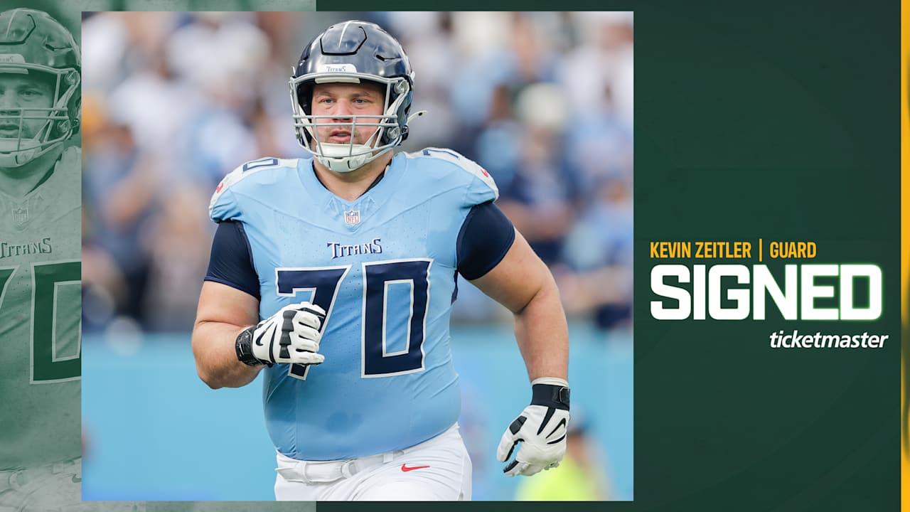 Packers sign G Kevin Zeitler