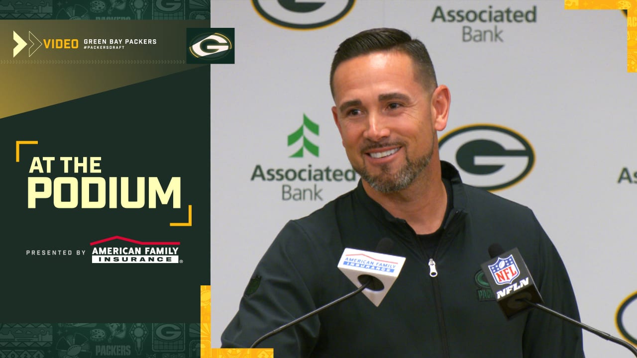 Matt LaFleur: 'I feel like we got better' | 2024 NFL Draft