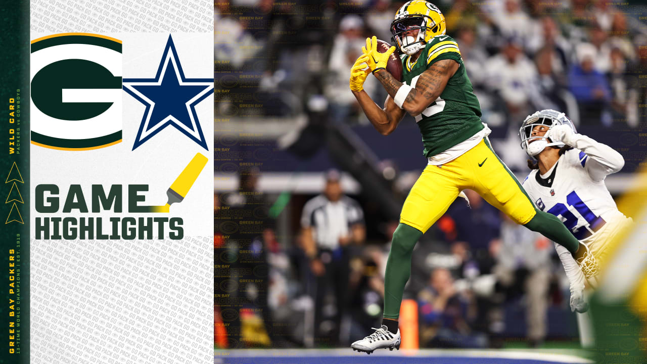 Dontayvion Wicks catches 20yard touchdown Packers vs. Cowboys